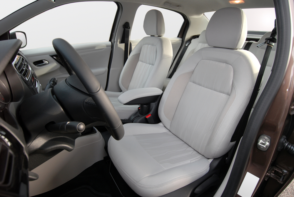 White Heated Leather Seats