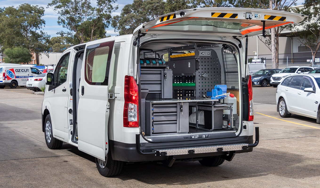 Beautiful design of van upfitting