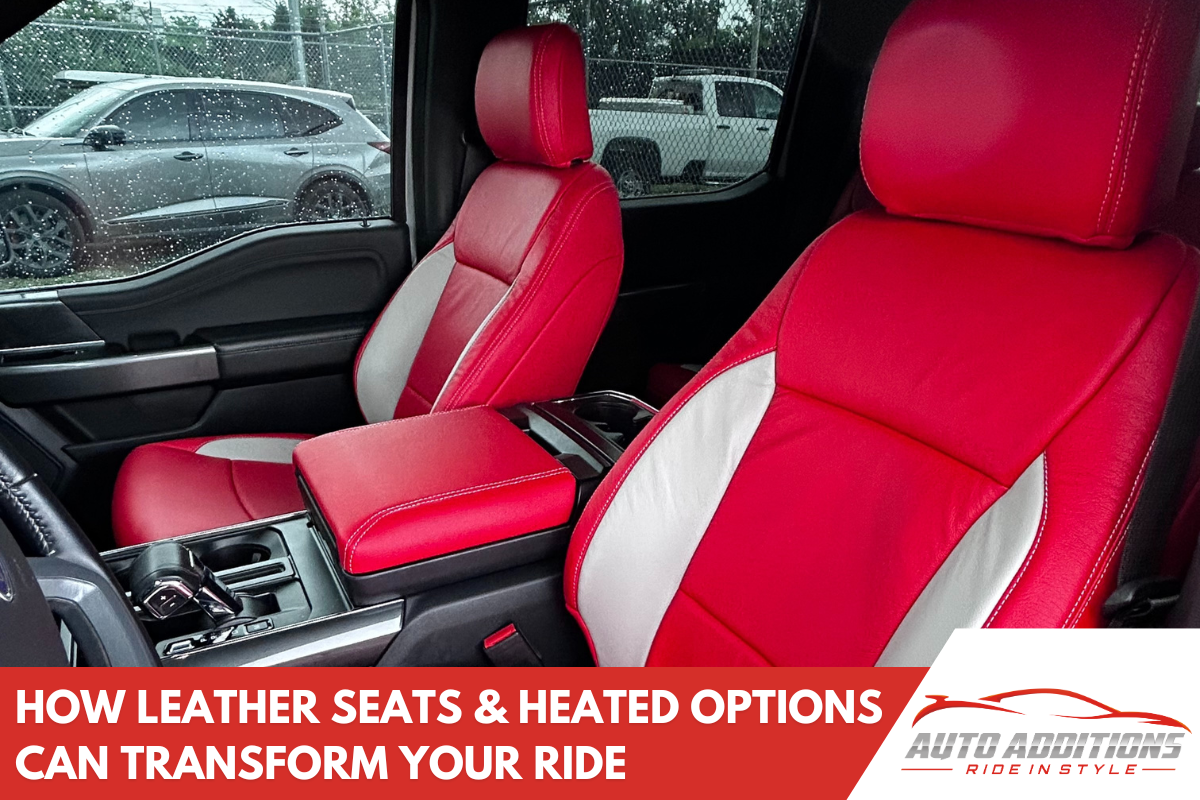 How Leather Seats & Heated Options Can Transform Your Ride