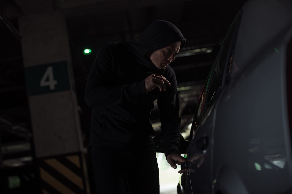 Break-In Risk In Busy Parking Areas